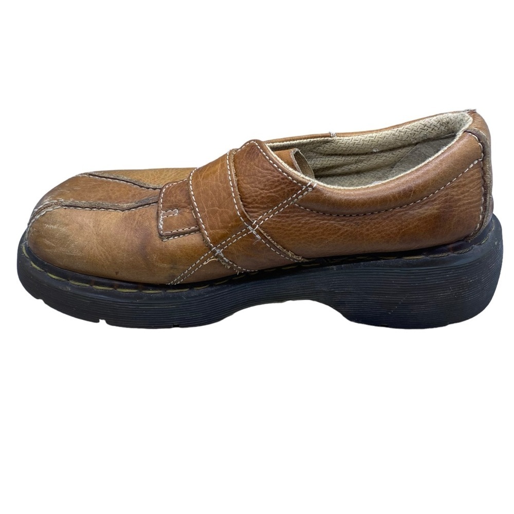 Vintage Doc Dr Martens 12282 Mary Jane Leather Monk Strap Chunky Y2K Shoes 10 L - Picture 7 of 15